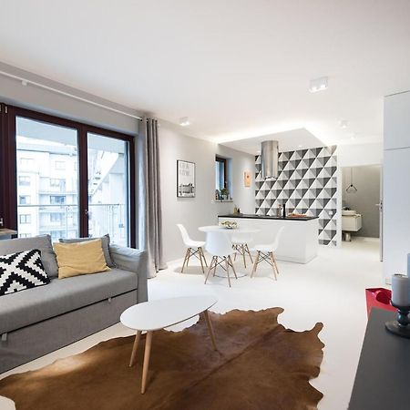 Premium Apartment For Old Town & Jewish Quarter - Balcony Plus Pool Onsite Cracovia Esterno foto